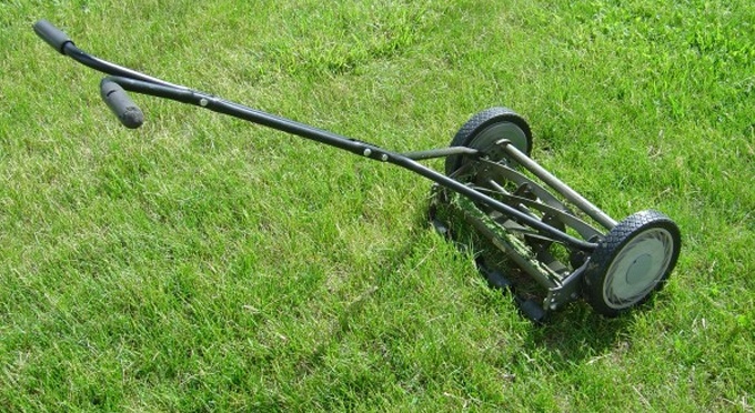 push lawnmower